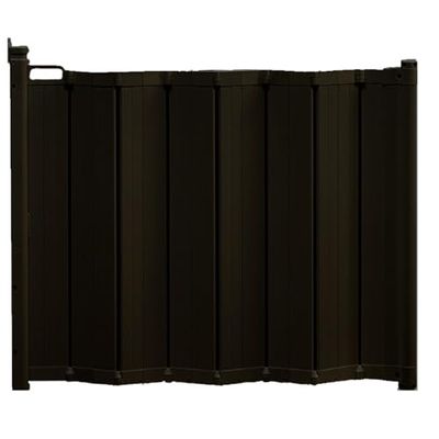 Bettacare Automatic Folding Retractable Dog Gate, 55cm - 89cm, Black, Folding Stair Gate for Pets, Retractable Dog Safety Gate