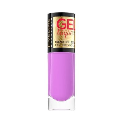 Eveline Cosmetics Smalto Gel per Unghie - No. 205 Asciugatura Rapida Effetto Gel Duraturo Senza UV/LED, Applicazione Facile