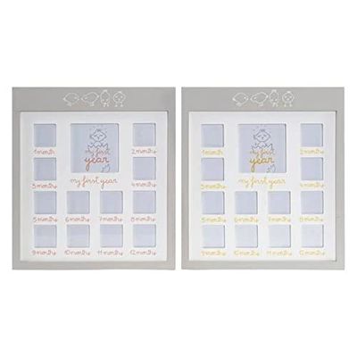Dekodonia S3006595 Cadre photo en bois et verre, Coq