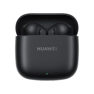 HUAWEI FreeBuds SE 2 Draadloze hoofdtelefoon, tot 40 uur batterijduur, licht en comfortabel, evenwichtig geluid, waterdicht, Duitse versie, grafietzwart