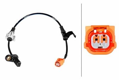 HELLA 6PU 358 217-491 Sensor Wheel Speed 2-Pin Cable 468 mm with Clamp
