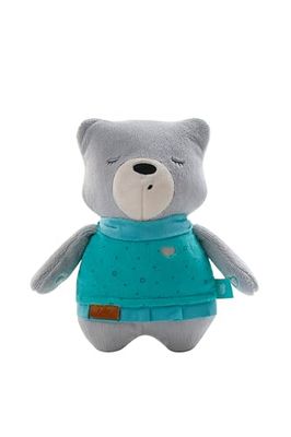 myHummy Lily Gris – el Amigo de Peluche con Compartimento en la Espalda para cojín térmico o módulo de Sonido