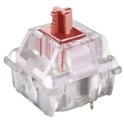 Pack Cherry MX Key Switches voor Mechanische Gaming-toetsenborden | Plaat Gemonteerd | MX1AL1NA (Cherry RGB Red, 90 Stuks)