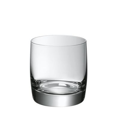 WMF Easy Plus Conjunto de 6 copos de vidro Aquadurit de 300 ml para Genebra / Whisky, adequados para máquina de lavar louça