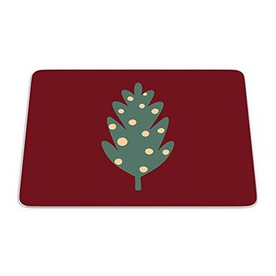 Bonamaison, Tapis de Souris Rectangle Imprimé Numériquement, Fond Antidérapant, pour Bureau et Maison, Taille: 22x18cm