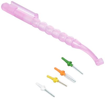 Pic-Brush Intro Kit Spazzolina Rosa Trasparente – Set di 4