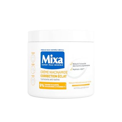 Mixa Niacinamide kräm korrigering glans 400 ml