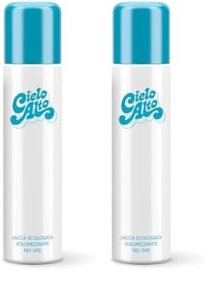 Cielo Alto Lacca Ecologica Volumizzante, 250ml (Confezione da 2)