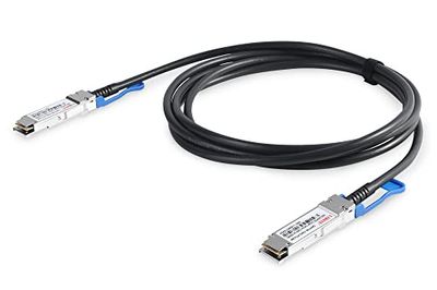 Digitus Cavo DAC universale - QSFP28-100 Gbit/s - Cavo di rete - Direct Attach Cable - Direct Attach Copper - compatibile con SFF-8665 - AWG26-3m - Nero