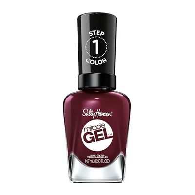 Sally Hansen Miracle Gel Nail Polish, Wine Stock, 14.7ml