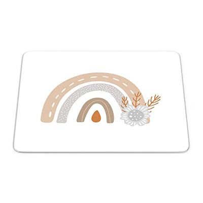 Bonamaison, Rectangle Pop Art Digital Printed Mouse Pad, Non-Slip Base, for Office and Home, Size: 22 x 18 cm