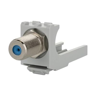 METZ BTR X-DAT module KOAX module F/F doorgangskoppeling coaxiaal met F-stekker lichtgrijs