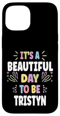 TYLER Personalized Name Beautiful Day TYLER Case for iPhone 15