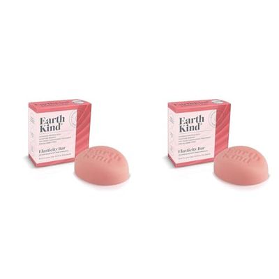 Earthkind Elasticity Bar Pre-wash Deep Conditioning Treatment Mask for ALL Hair Types, Pink (Pack of 2)