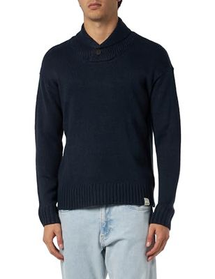 MUSTANG Men's Style Emil T Troyer Sweater, Carbon 4135, XXL