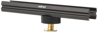 Walimex 18916 Guia de extensão de sapato de 15 cm com rosca de 1/4", cor preta