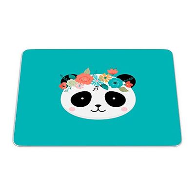 Bonamaison, Tapis de Souris Rectangle Imprimé Numériquement, Fond Antidérapant, pour Bureau et Maison, Taille: 22x18cm