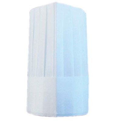 Garcia de Pou Classic Chef's Hat in Box, 26 cm, Airlaid, White, 26 x 30 x 30 cm