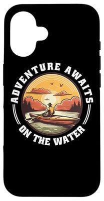 Kayaks Kayaker Canoes-Boating Kayaking Canadier-Canoe Case for iPhone 16