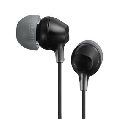 In-ear hoofdtelefoon, zwart