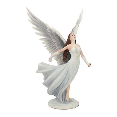 Nemesis Now Ascendance figurka Anne Stokes 28 cm biała, żywica, jeden rozmiar