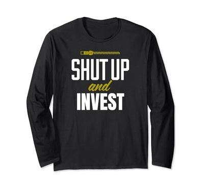 Funny Investing Investor Shut Up and Invest Manga Larga