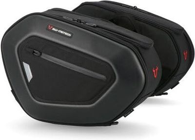 PRO BLAZE H SIDE PANNIER AND RACK SET SW-MOTECHSUZUKI YAMAHA MT-07 (20-) BLACK