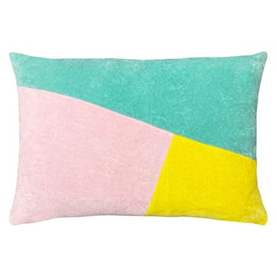 furn. Morella - Cojín Relleno de poliéster, algodón, Menta/Rosa/limón