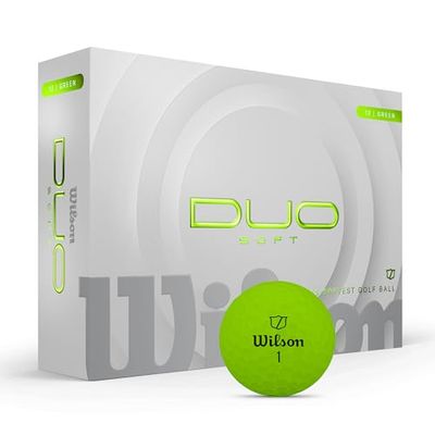 Wilson Palline da golf Duo Soft, Verde