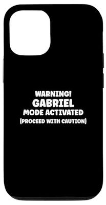 GABRIEL Personalized Women's Gift Custom GABRIEL Case for iPhone 12/12 Pro