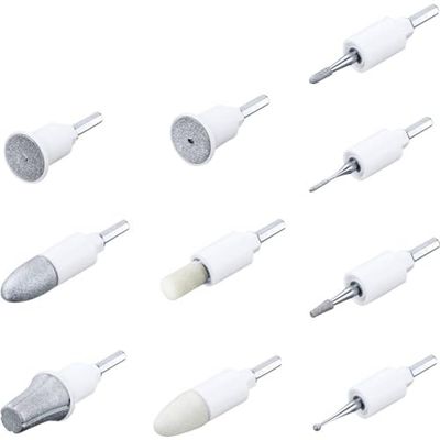 Beurer MP 64 Juego de recambio, accesorios de repuesto para el set de manicura y pedicura MP 64, de zafiro y fieltro de alta calidad para el cuidado de las uñas de manos y pies