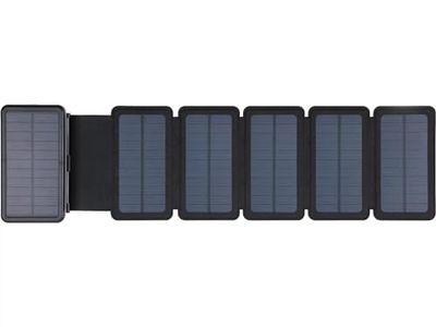 Sandberg Solar 6-Panel Powerbank 20000mAh Cargador Solar Negro