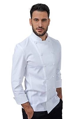 Siggi Group Veste Cuoco Cesare by Taille : 46 Couleur : Blanc