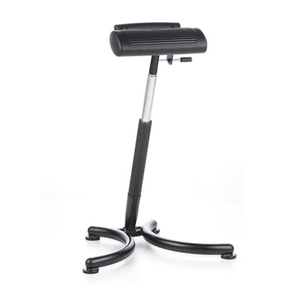 hjh OFFICE 665140 stahulp TOP WORK 30 zwart ergonomische werkkruk hoogte verstelbaar draagbare stoel