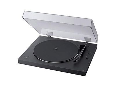 Sony PS-LX310BT Gira-discos (conectividade Bluetooth, suporta saídas de linha e fono) preto