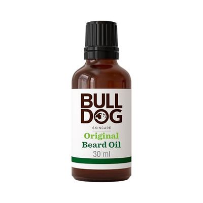 Bulldog Skincare Original Beard Oil, Men's Grooming, Beard Moisturiser for Softer, Supple Beards, 30g