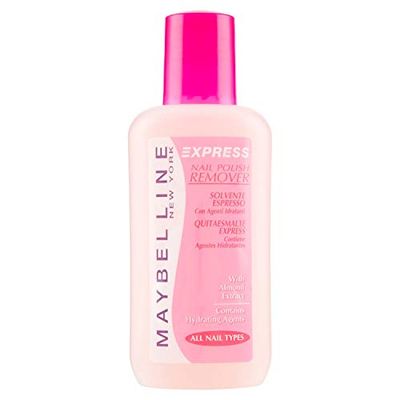 Maybelline New York Express Nail Remover Solvent, Espresso, 125 ml (Pack of 1)