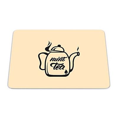 Bonamaison, Rectangle Pop Art Digital Printed Mouse Pad, Non-Slip Base, for Office and Home, Size: 22 x 18 cm