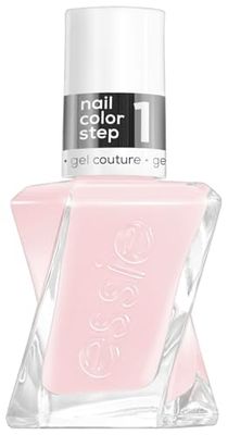 essie Långvarigt nagellack med glänsande finish, manikyr utan UV-ljus, gelcouture, färg: nr 484 matter of fiction, rosa, 1 x 13,5 ml