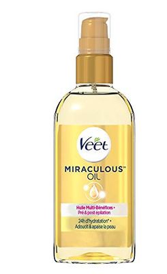 Olio Nutriente Veet - Prima e dopo la depilazione - Olio di Argan Miraculous - 100 ml