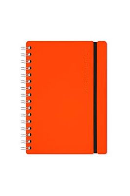 Vacavaliente Cuaderno de Cuero Reciclado - Naranja