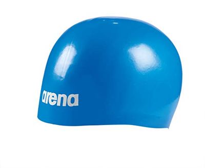 Arena Gorro de natación Unisex Moldeado Pro II USA para Adultos, cómodo, Ajustado, para Entrenamiento de Piscina y Carreras, Color Real, Talla única