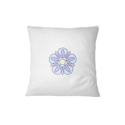 Bona Basics, Funda de cojín Decorativa, decoración del hogar, para sofá, cafetería, Tamaño: 45X45 cm, Color: Blanco