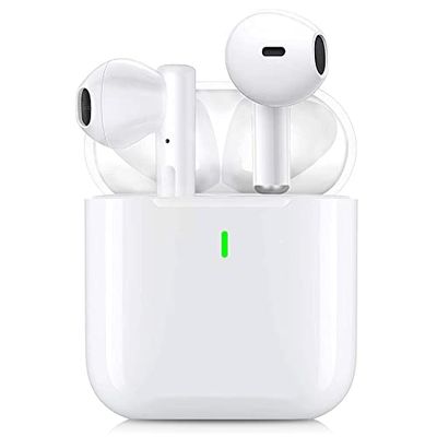 Bluetooth-hoofdtelefoon, bluetooth 5.1 in-ear hoofdtelefoon met HD-microfoons, IPX7 waterdicht, touch-bediening, 35 uur afspelen, draadloze sport-hoofdtelefoon met voor iOS en Android