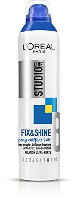 L'Oréal Paris Studio Line Fix&Shine Spray Coiffant 24H Fixation Ultra-Forte 300 ml