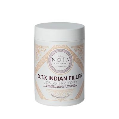 Noia Hair - B.T.X Capillaire INDIAN FILLER HUILE D'AMLA Sans Formol - Réparation, Nutrition, Brillance extreme 1000ml
