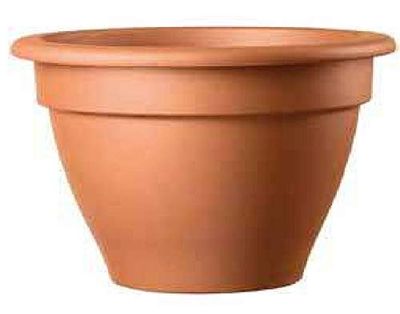 VASI PICCOLI PER FIORI IN TERRACOTTA (30 PEZZI); DIAMETRO CM. 13, ALTEZZA CM. 08. GIARDINAGGIO PIANTINE GRASSE MINI CACTUS MADE IN ITALY IDEA REGALO BOMBONIERA