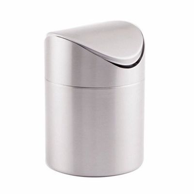 American Metalcraft TIM3 Poubelle en acier inoxydable avec balançoire 12,7 cm H