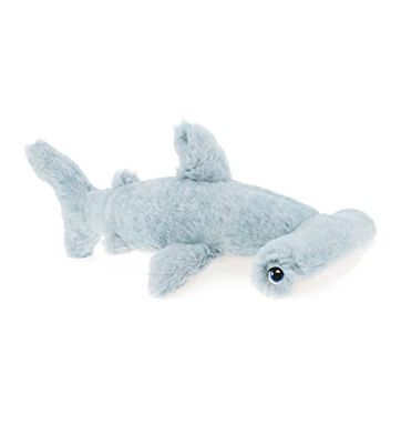 Keel Toys KEELECO - Peluche 100% recyclée - Jouet écologique pour Enfant - Peluche Requin Marteau 25cm - SE2097
