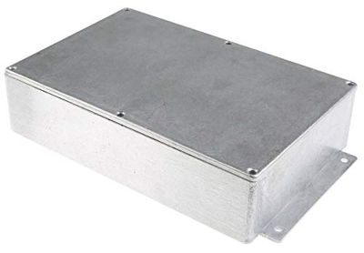 RS PRO Boîtier en aluminium - Dimensions extérieures : 252 x 146,1 x 55,5 mm